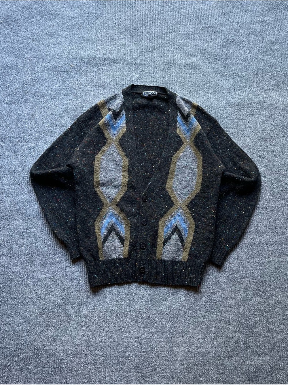 Vintage 90s Wool Blend Cardigan